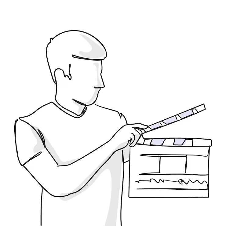 Filmmaking illustration